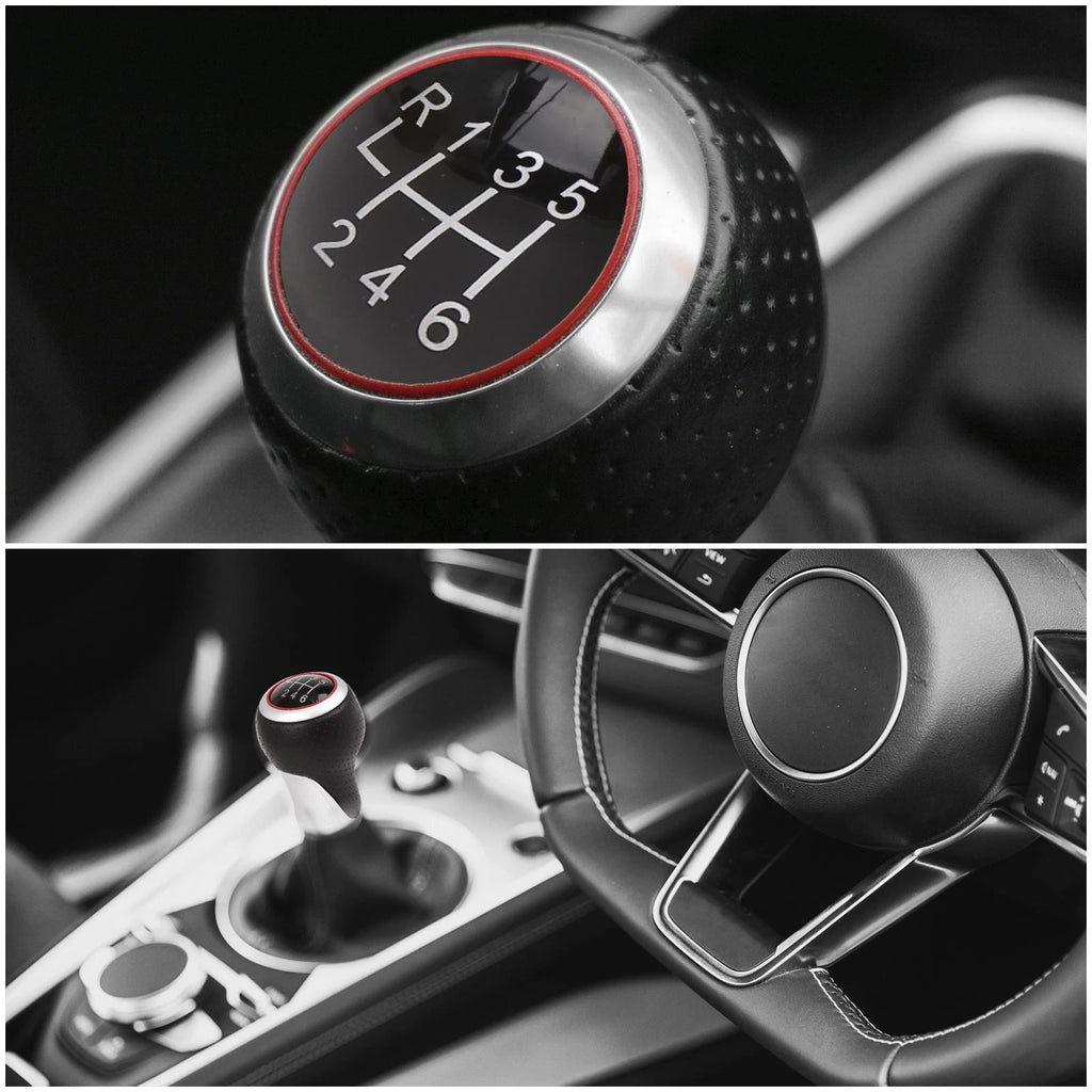 6-Speed Manual Gear Shift Knob Lever w/ Cover for Audi A3 S3 (2013–2020)