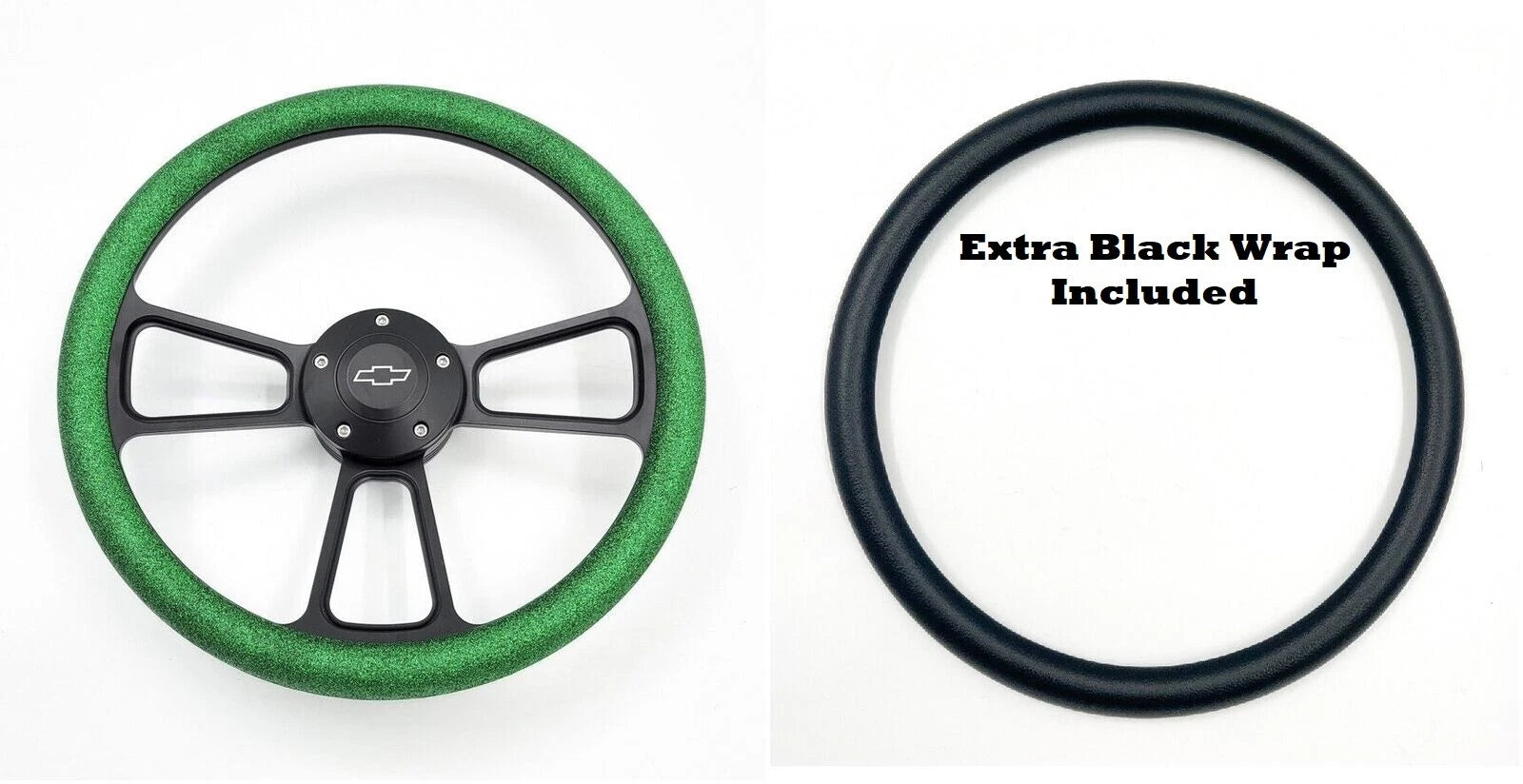 Steering Wheel Replacement 5 Hole for Universal 14 Inch Vehicles (—)