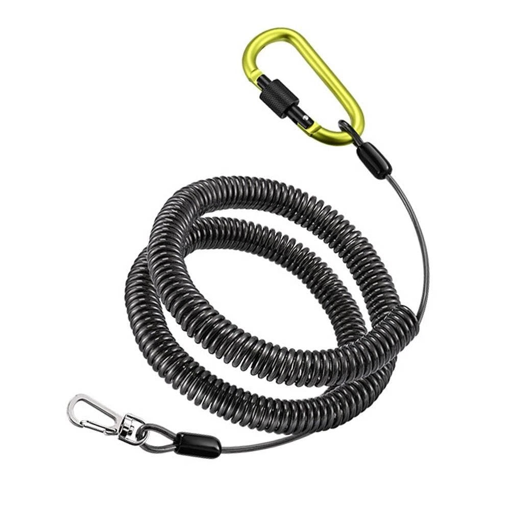 Telescopic Fishing Lanyard Coiled Safety Lanyard for Accessories