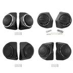 King Rear Trunk 6.5" Speakers for Harley Touring Electra Road Glide (2014–2025)