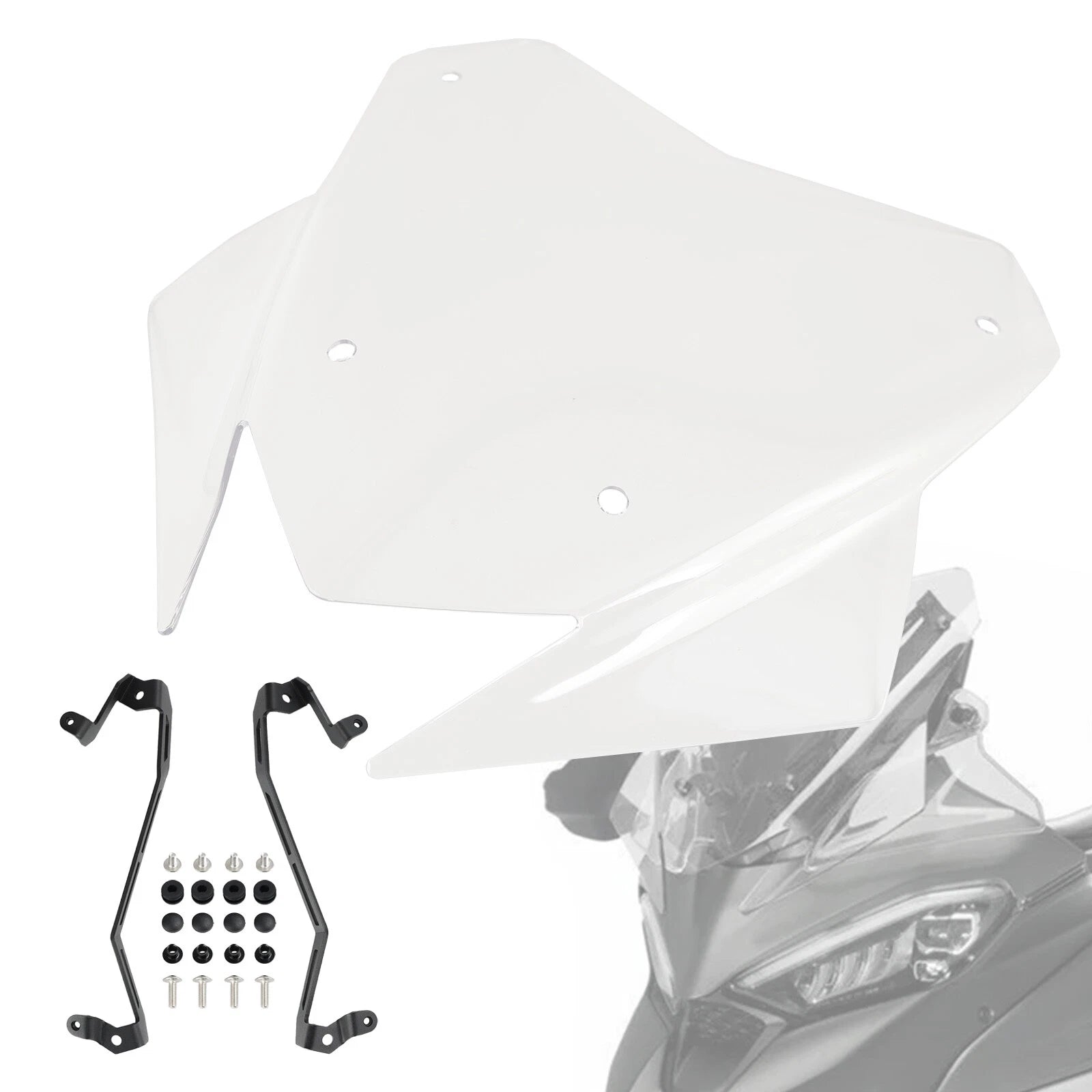 Windshield Windscreen for Ducati Multistrada V4/S/S Sport (2021–2023) CLE