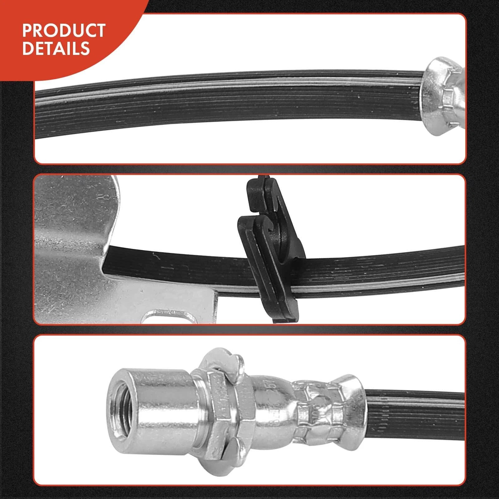 Front Brake Hydraulic Hose for Ford F-150 Lobo (2009)