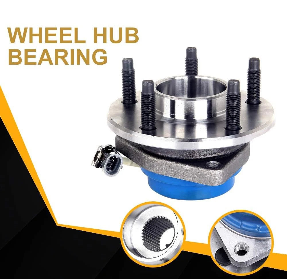2X Front Wheel Hub Bearings for Buick LaCrosse Century Regal Lesabre (FWD)