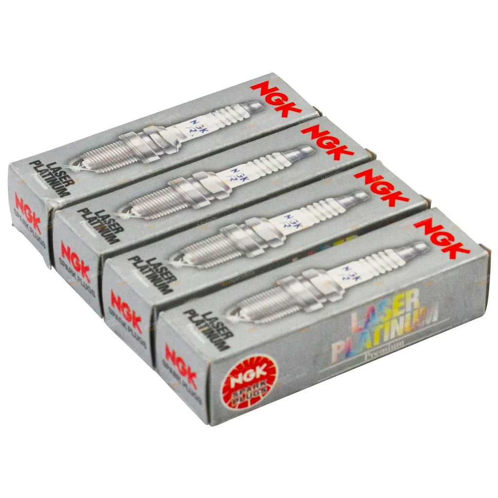 Set of 4 NGK Spark Plugs for Nissan Pulsar B17 (2013-2018)