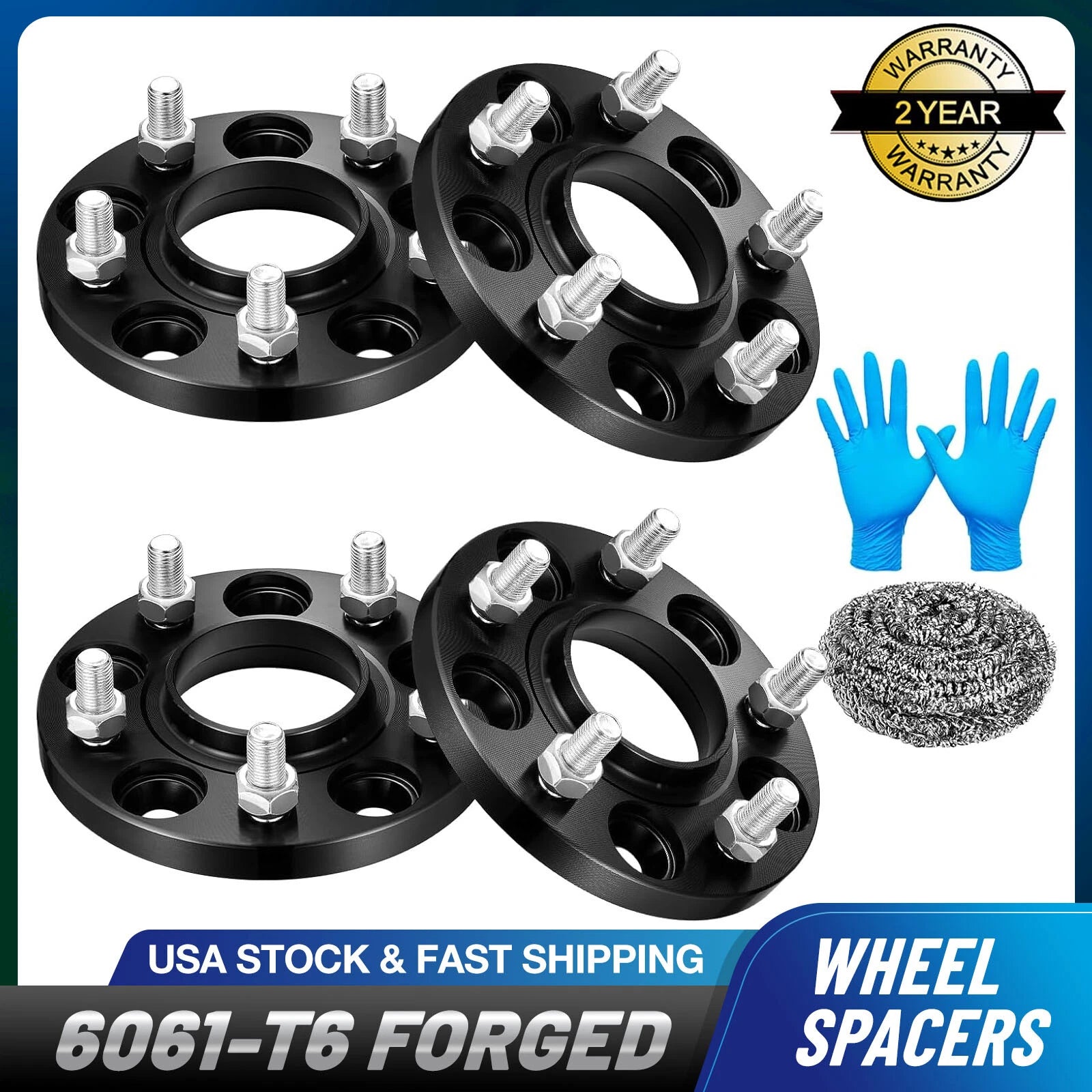Set of 4 Hubcentric Wheel Spacers for Nissan Murano Infiniti Q60 (2003–2023)