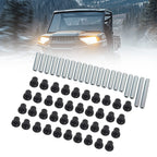 Front Rear Upper Lower A-Arm Bushings Rebuild Kit for Polaris Ranger 500 800 (2012–2014)