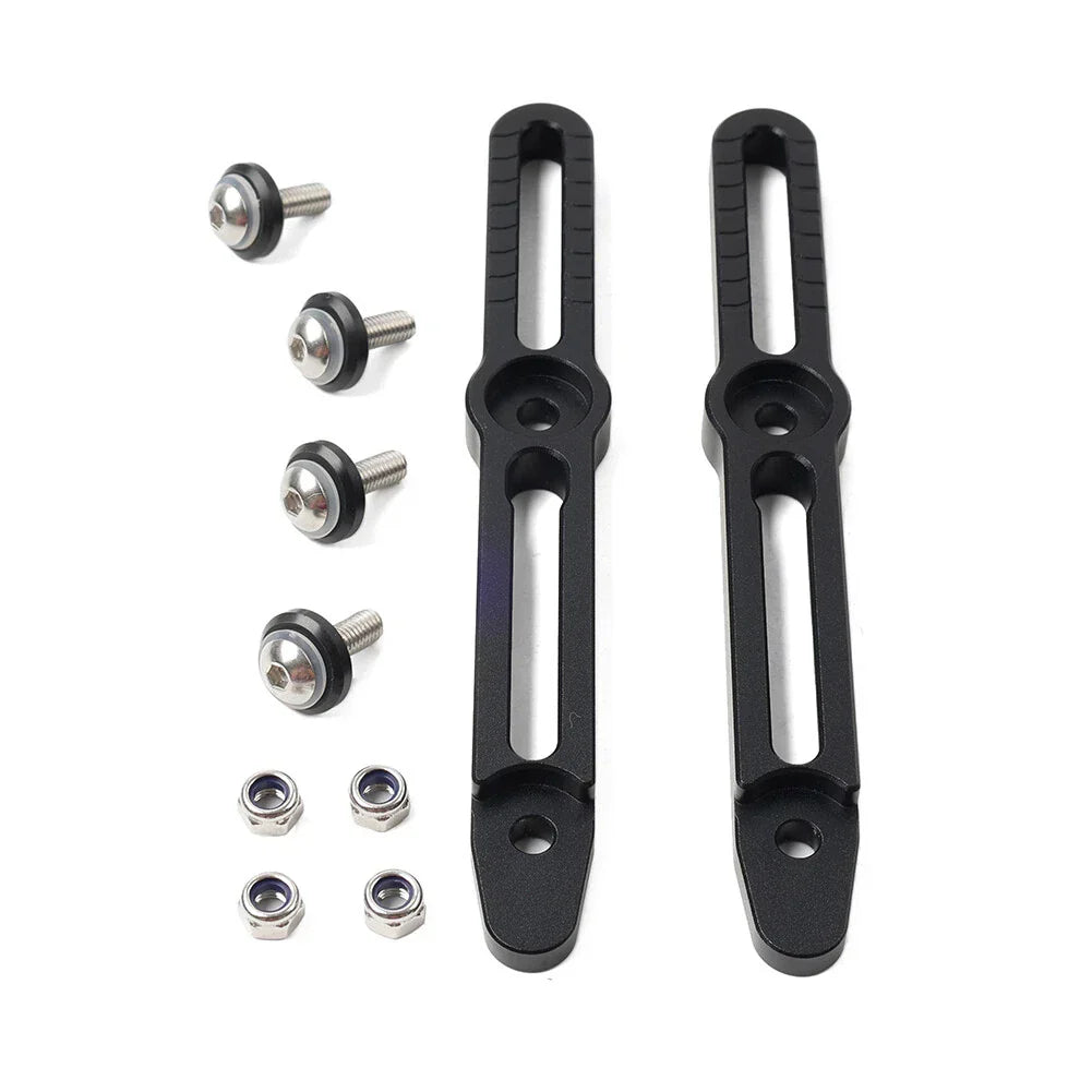 Black CNC Front Windshield Bracket for Suzuki V-Strom 800DE DL800 (2022-2024)