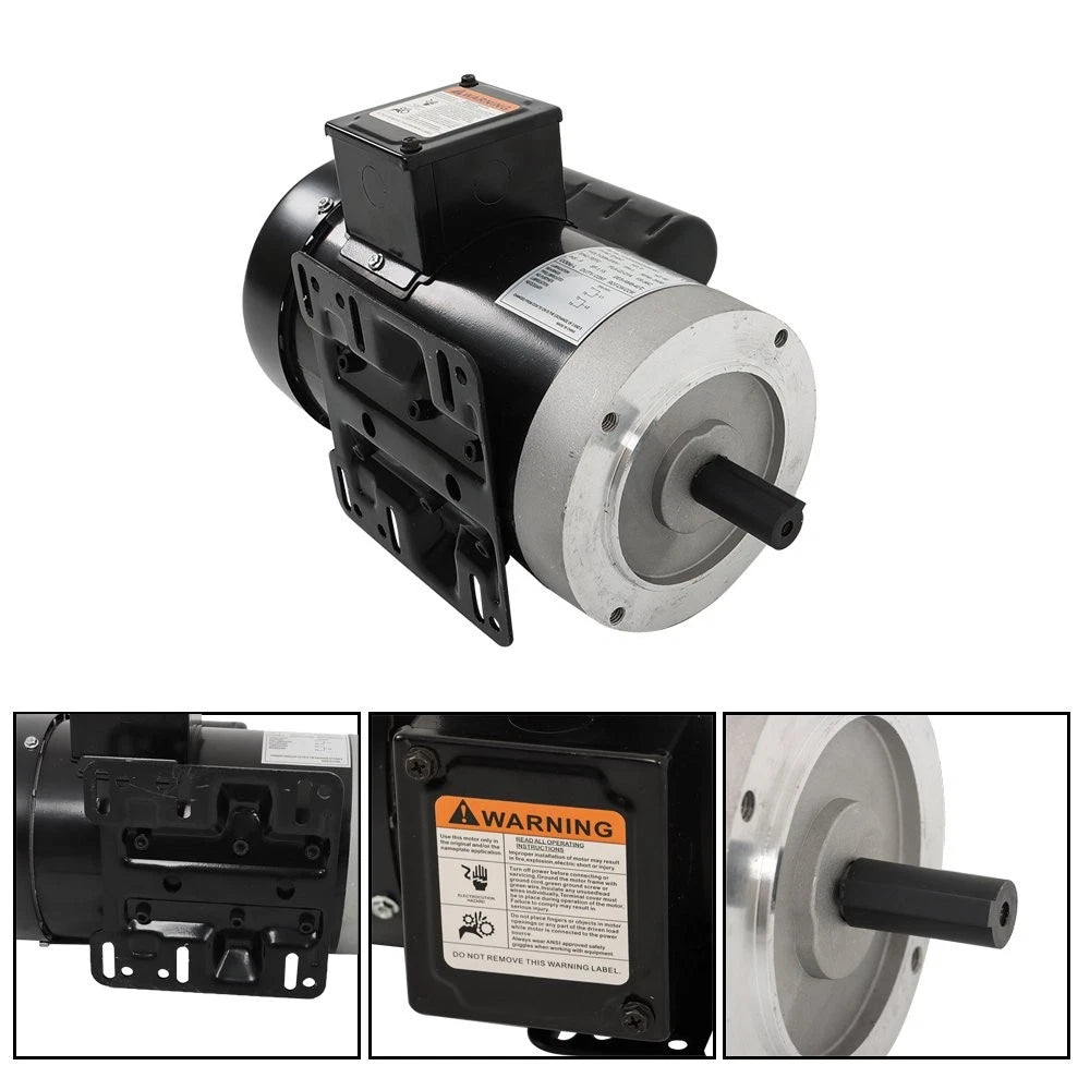 5HP Electric Motor for Various Applications (208-230V, 3450RPM)