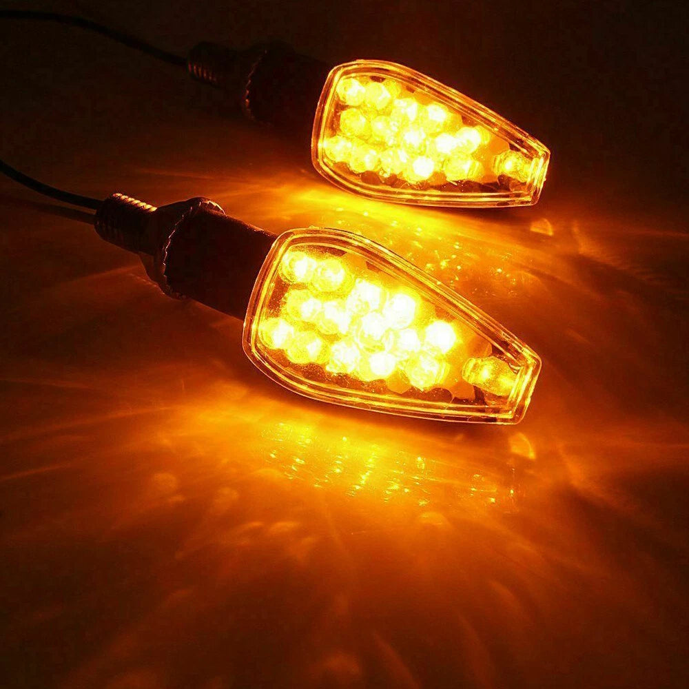 14 LED Turn Signal Lights for Suzuki Kawasaki (Motorcycle)