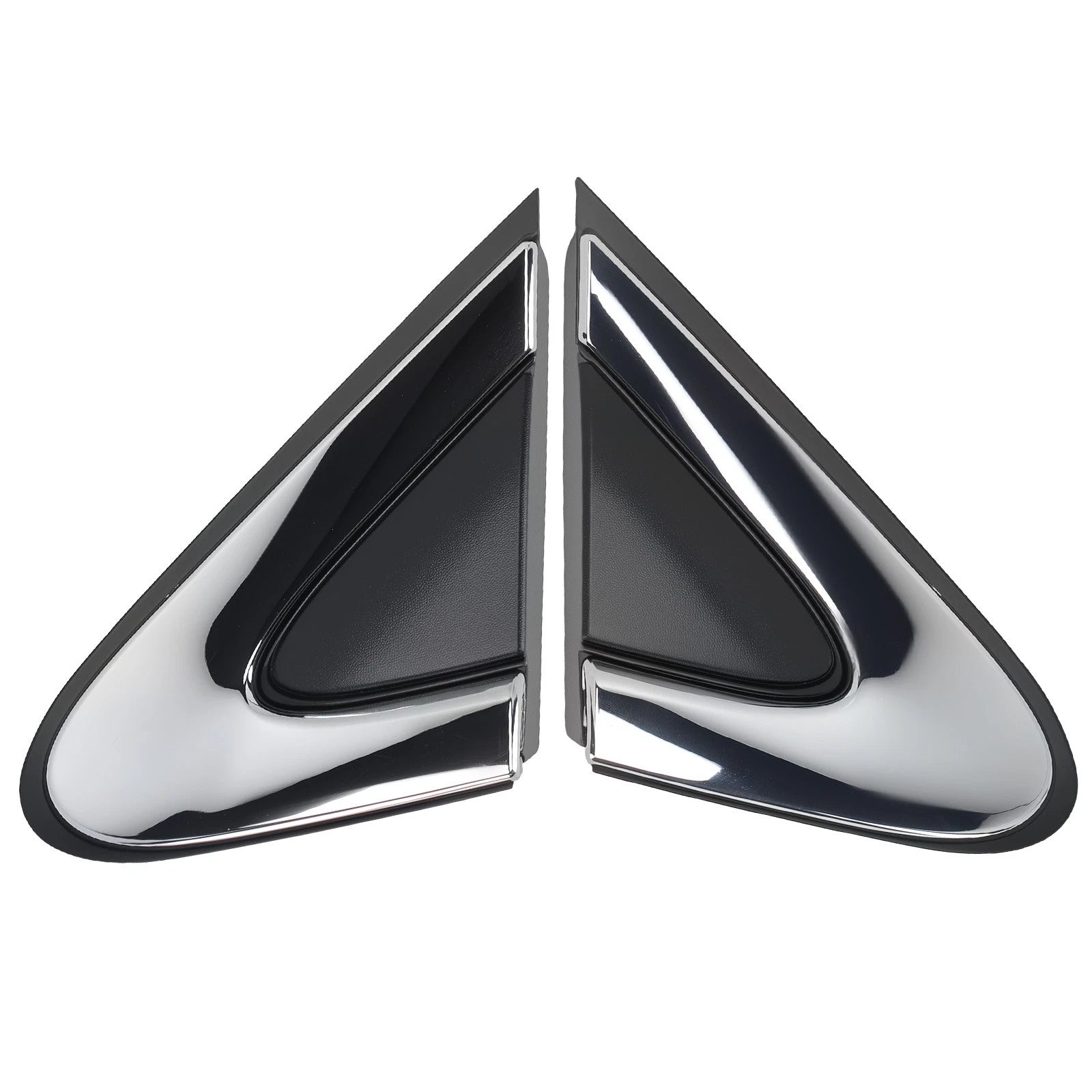 Chrome Side Mirror Flag Applique for Chrysler 200 (2015–2017) 5NJ501XFAB LH RH