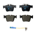Hella Rear Low-Met Disc Brake Pad w/Sensor for Benz C253 W205 C450AMG GLC300 (2015–2020)