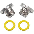 2X Oil Drain Screw and Gasket Set for Mercury Mariner Stern Drives
