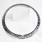 Wheel Trim Rings 14 Inch Chrome Steel Replacement for Universal Fit (—)