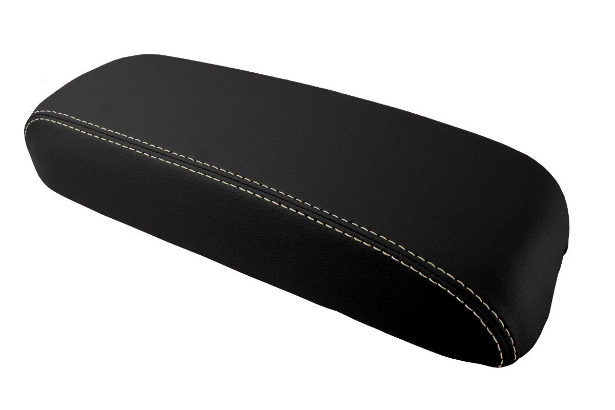 Leather Console Lid Armrest Cover for Cadillac El Dorado (1996–2002) Beige