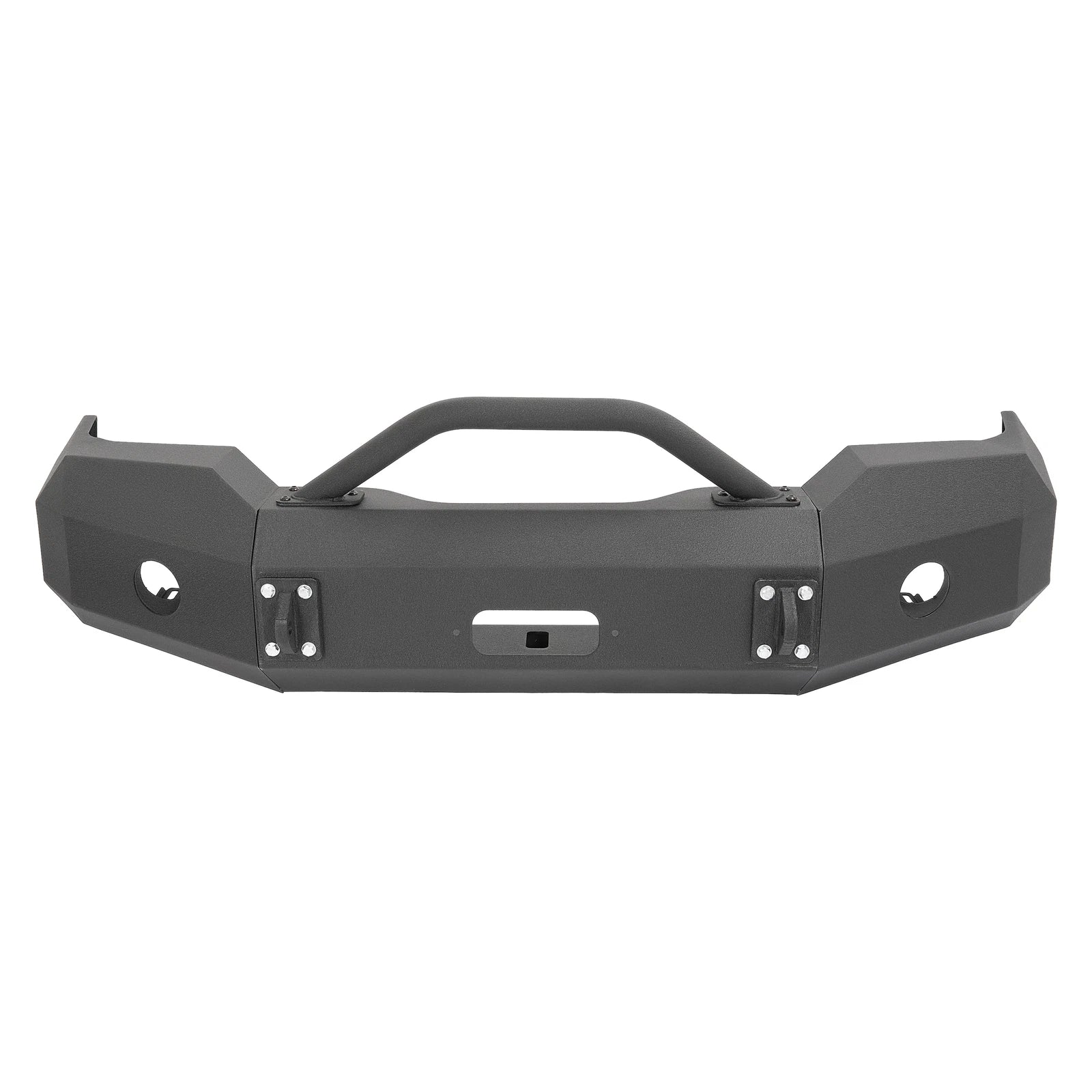 Front Bumper Assembly with Winch Plate & Push Bar for GMC Sierra 1500 (2003–2006)