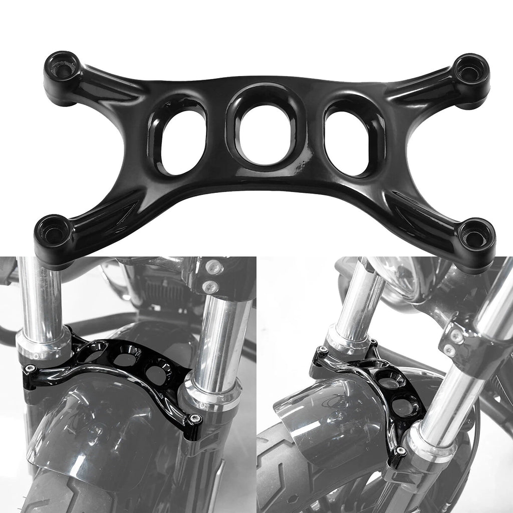 Front Fender Brace Forks for Harley Sportster 883 1200 48 72 (2016–2022)