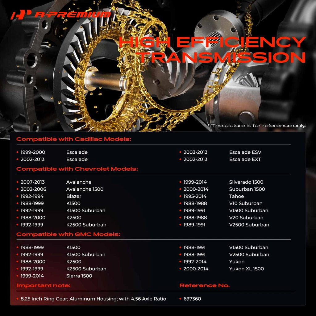 Differential Ring & Pinion Kit for Chevy Tahoe Cadillac