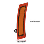 Vehicle Bumper Reflector for BMW XDrive35d XDrive35i Yellow
