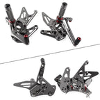 Grey Rearset Foot Pegs for Suzuki Hayabusa GSX1300R (1999-2020)