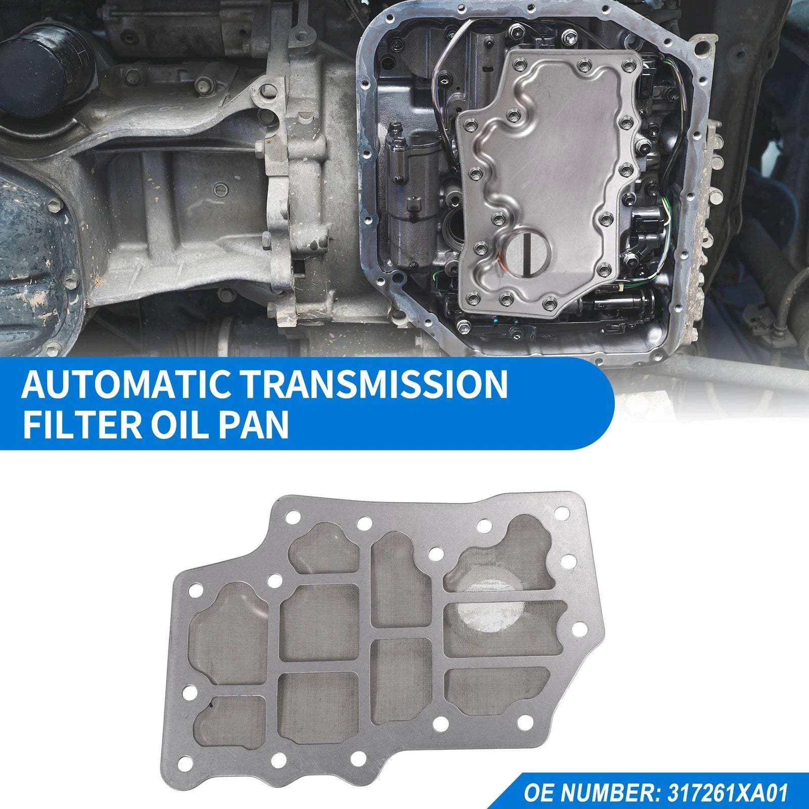 Transmission Fluid Filter Oil Pan for Nissan (No. 317261XA01)