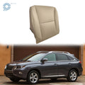 Driver Bottom Seat Cover for Lexus RX350 RX450 (2010–2015) Perforated Leather Tan