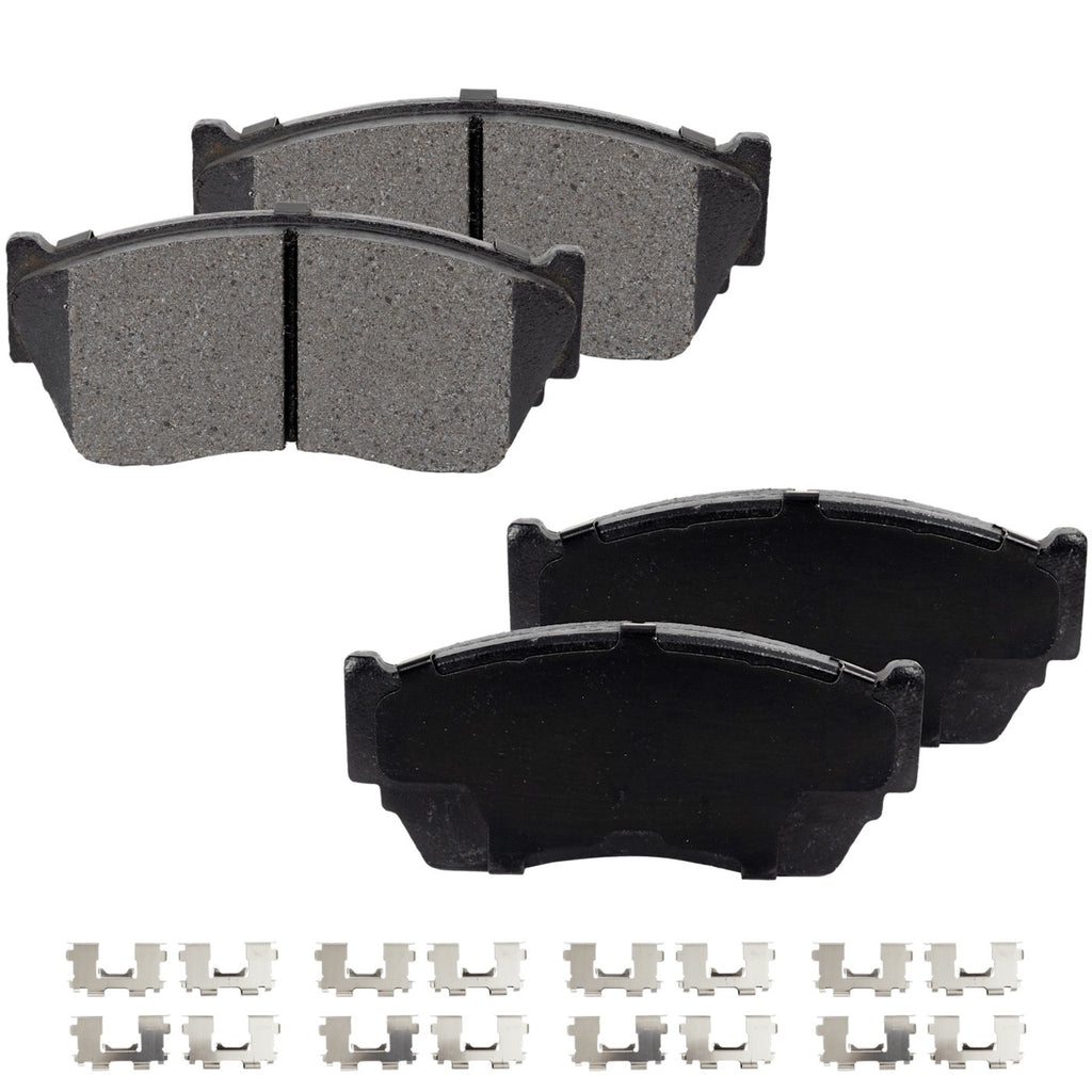 Front Semi-Metallic Brake Pad Set for Nissan Sentra NX (1991–1994)