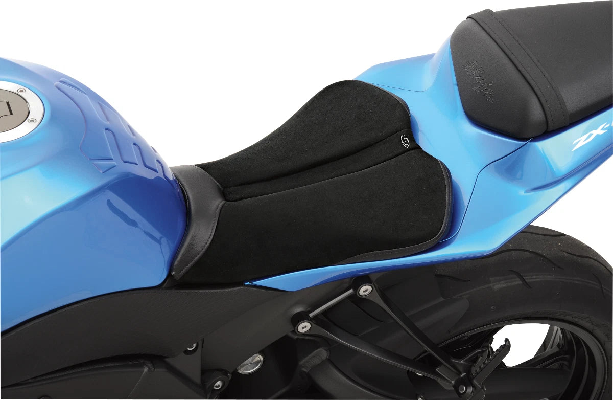SADDLEMEN Gel Channel Sport Seat for Kawasaki ZX-6R/ZR-10R (2008–2010)