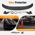 Front Bumper Lip Spoiler for BMW 5 Series F10 (2011–2016) Carbon Fiber Look