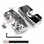 Chrome Spark Plug Head Bolt Cover for Harley Dyna Softail Twin Cam (1999–2017)
