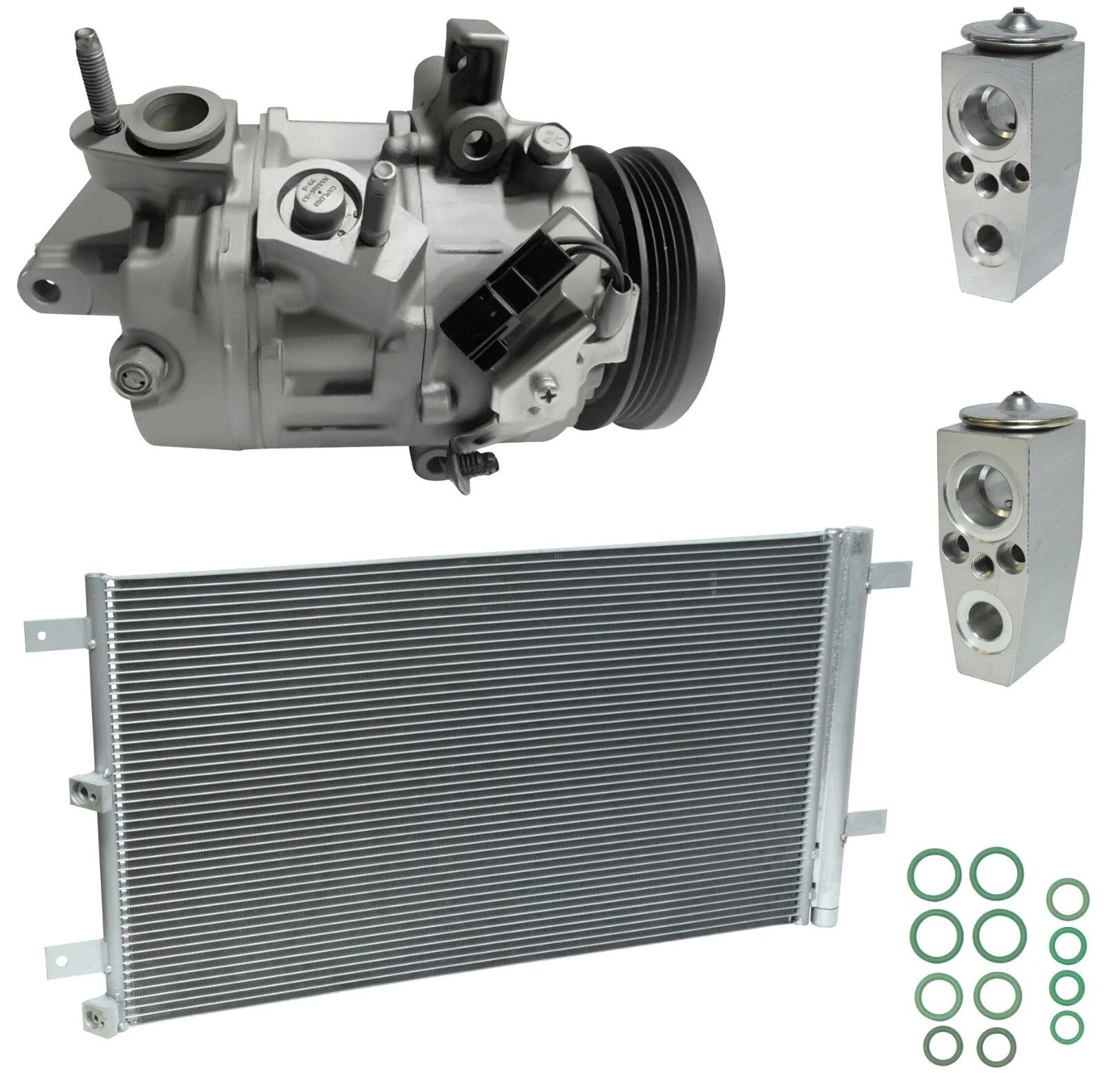 AC Compressor Kit with Condenser for Lincoln Navigator 3.5L (2020–2021)