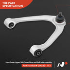 2X Front Upper Control Arm and Ball Joint for Infiniti Q50 Q60 (2014–2021)