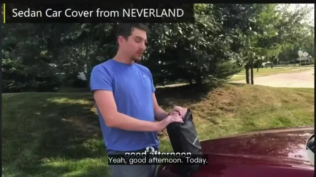 Car Cover for Sedan Convertible (Waterproof, Outdoor, UV, Dust, Snow)