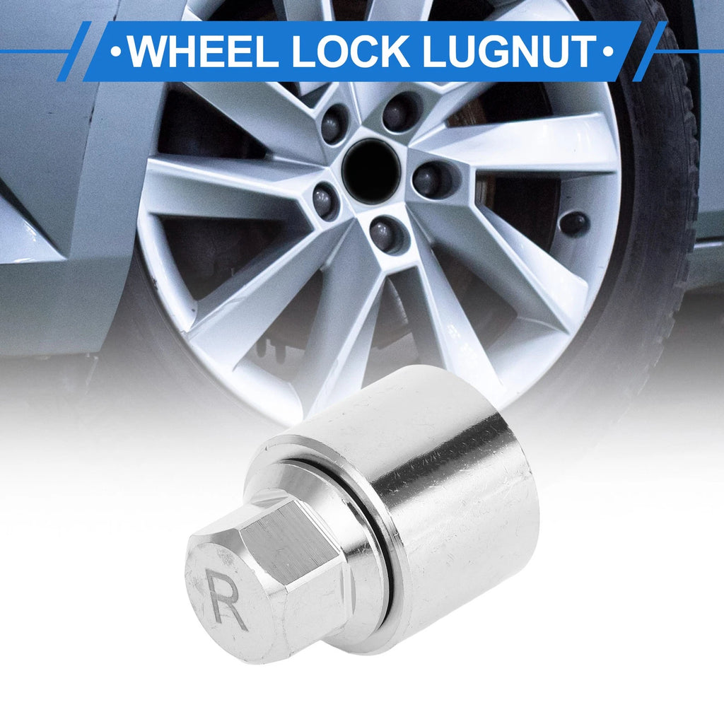 Type R Wheel Lock Lugnut Antitheft Screw Nut Removal Key Socket for Skoda VW 