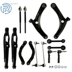 Set of 14 Control Arms, Tie Rods, Sway Bars for Dodge Caliber (2009–2012)