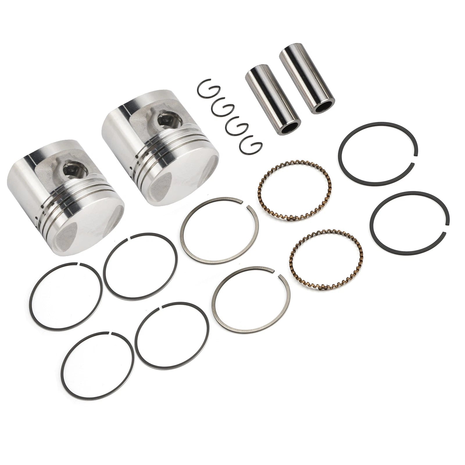 Piston Rings Pin Kit for Honda Rebel 125 CA/CM CD125T CB125T (#3)