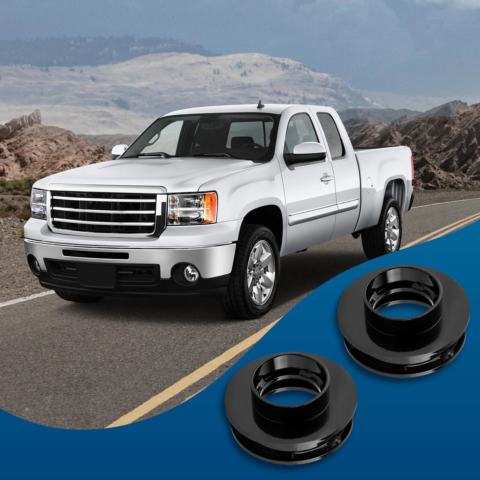 3" Front 2" Rear Leveling Lift Kit for Chevy Silverado GMC Sierra (1999–2006)