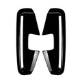 Front Bumper Air Vent Spoiler for BMW 4er G22 G23 M Sport (2020–2024) Glossy Black