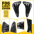 2X Fog Light Cover Set for Toyota Corolla (2017–2019) Front Left Right Gloss Black