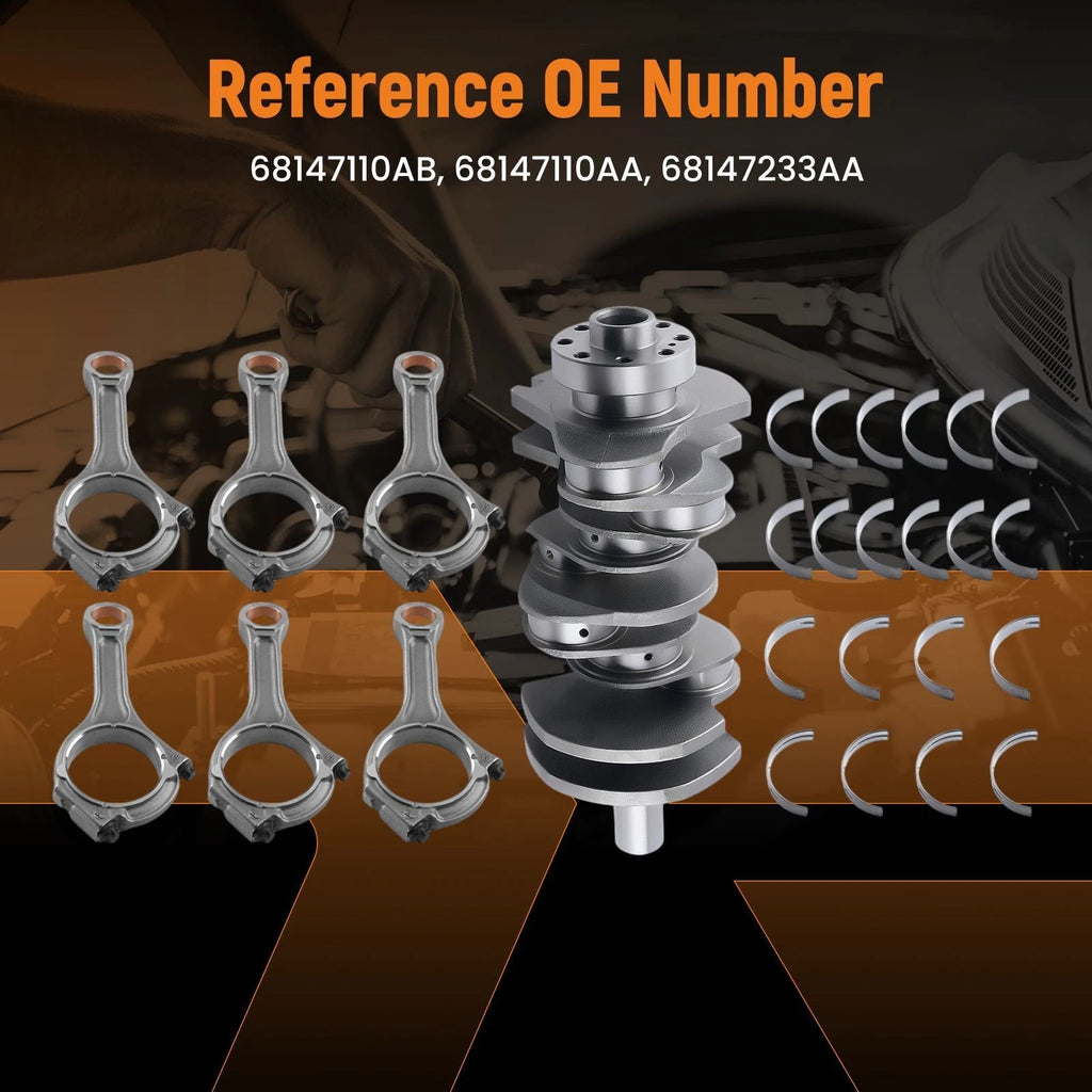 Crankshaft Bearing Connecting Rods Kit for Jeep WK2 RAM 1500 (2014–2018)