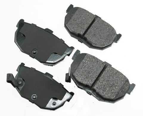Rear ProAct Disc Brake Pads for Hyundai Elantra Tiburon Kia Spectra (2001–2006)