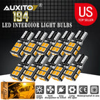 10X LED Front Side Marker Light Bulb Amber for GMC Chevy Ford
