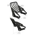 Detachable Two-Up Luggage Rack for Harley Davidson Road Glide, Street Glide (2009–2025)