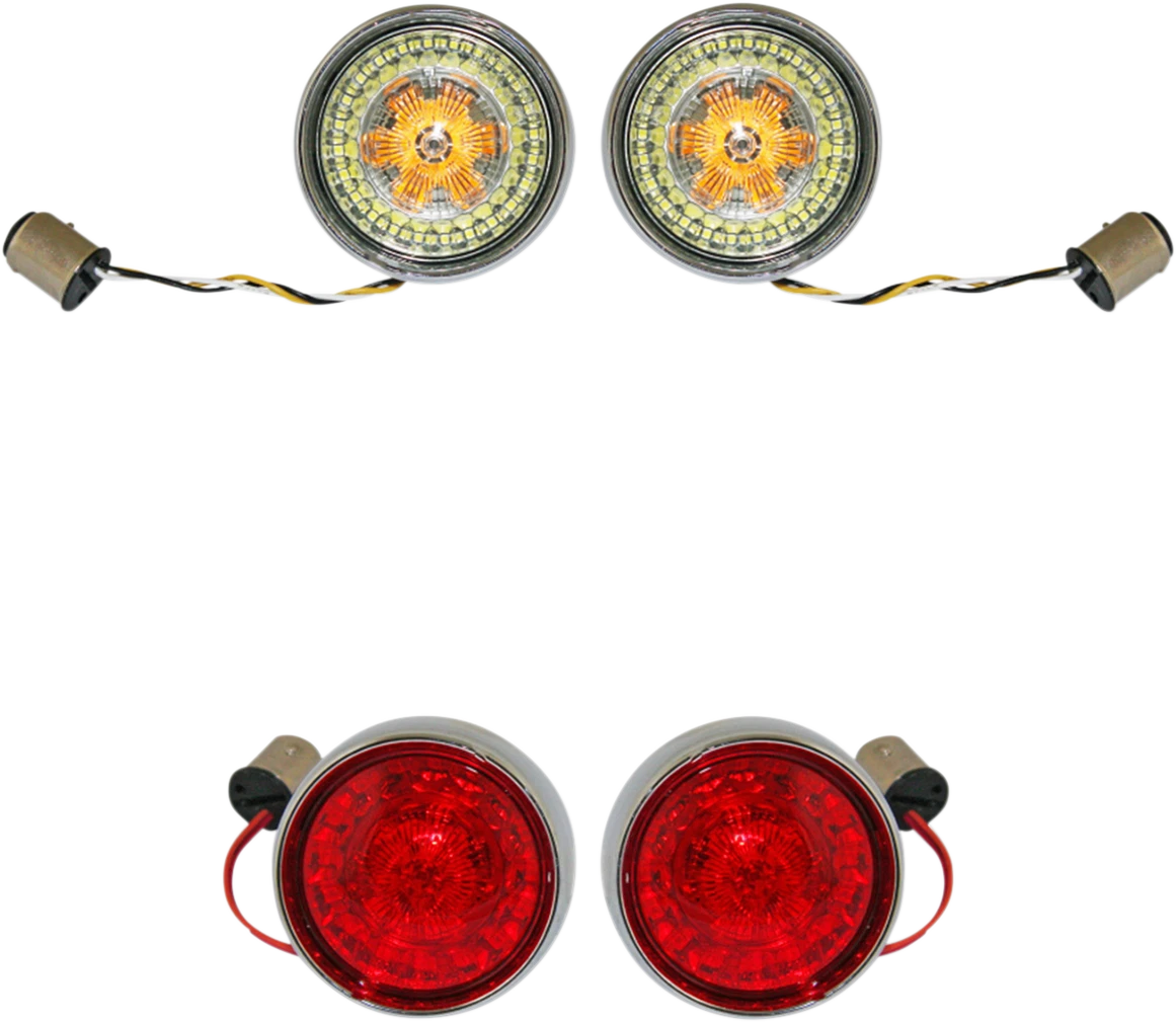 Full Bullet Turn Signal Conversion Kit for Custom Dynamics (PB-BCM2-BB-C)