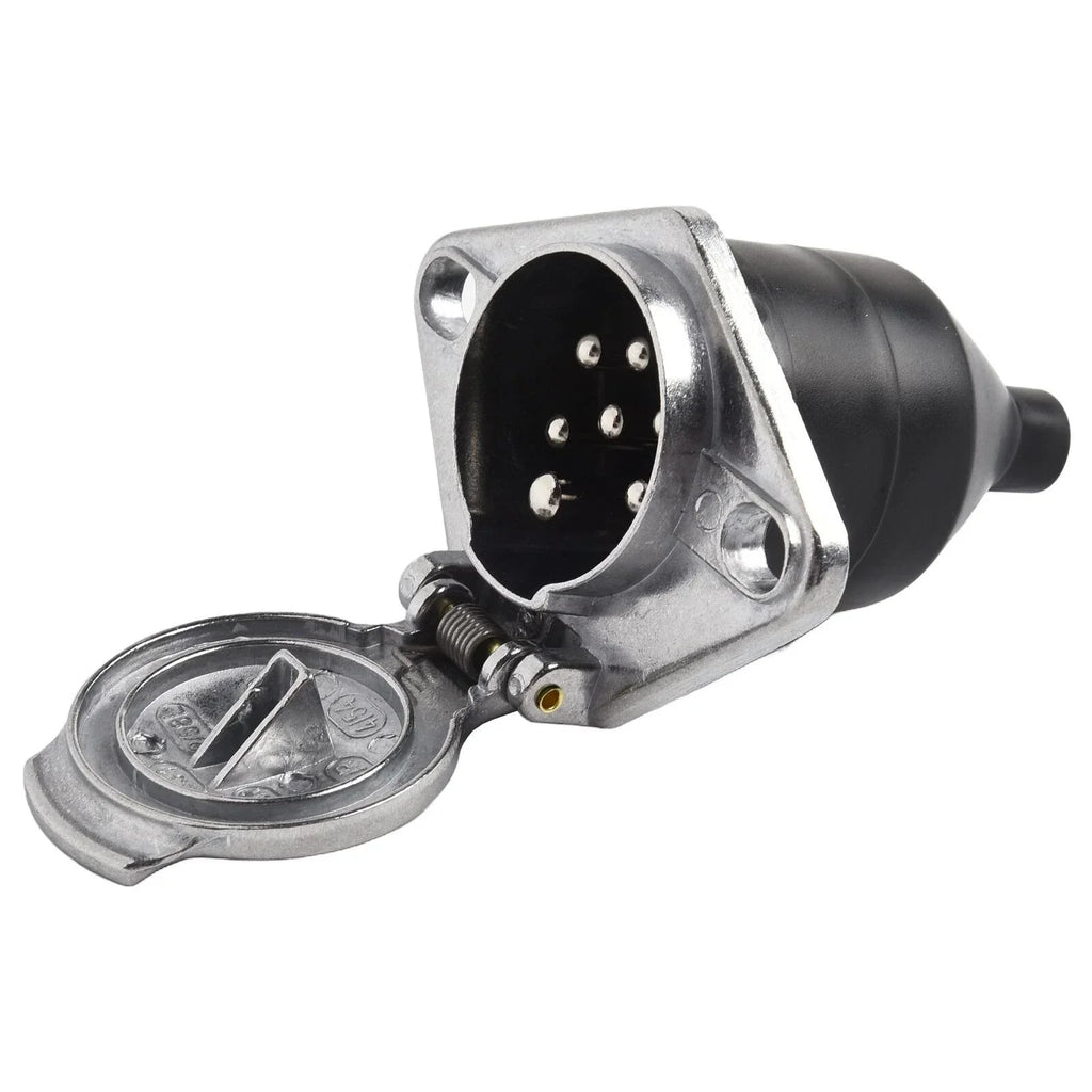 Trailer Socket Connector Adapter 7-Pin 24V for Europe Style