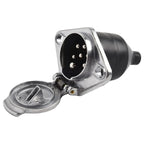 Trailer Socket Connector Adapter 7-Pin 24V for Europe Style