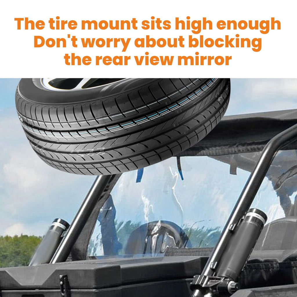 Spare Tire Mount Carrier for Polaris RZR XP 1000 Turbo (2016–2022)