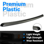 Black Front Hood Molding Trim for GMC Sierra 1500 2500HD 3500 HD (2007–2013)