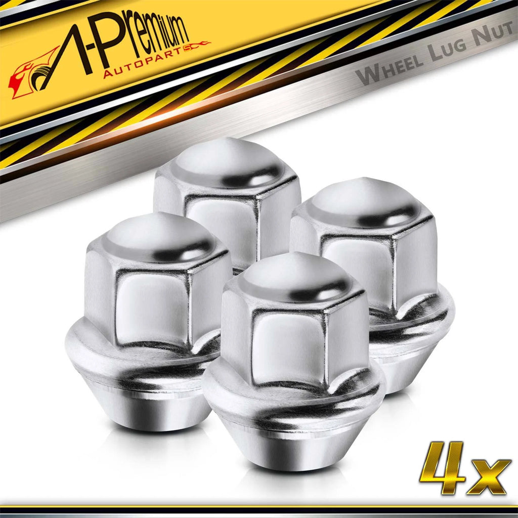 Set of 4 M12-1.50 Wheel Lug Nuts for Ford Fusion Ranger Lincoln