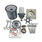 Maintenance Kit for Yamaha Outboard 15HP F15C (2007-UP) w/ Thermostat, Filter