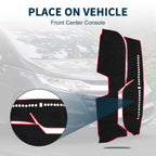 Dashboard Cover Mat for Honda Freed GB5/6/7/8 (2016–2024) Black Red